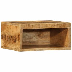 vidaXL Dulap TV montat pe perete 40x30x19 cm, lemn masiv de mango brut