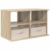 vidaXL Suport pentru TV cu sertar Stejar Sonoma 79 x 40 x 48 cm