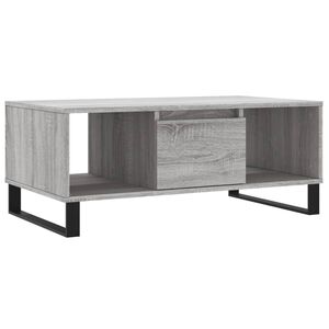 vidaXL Măsuță de cafea, gri sonoma, 90x50x36,5 cm, lemn prelucrat