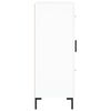 vidaXL Servantă, alb, 69,5x34x90 cm, lemn compozit