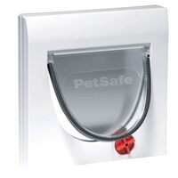 PetSafe Clapetă manuală 4 căi pt. pisici, fără tunel, Classic 919 alb
