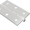 vidaXL Hinge Simplu 2 pcs Argintiu 58 x 35 x 1 mm Oțel