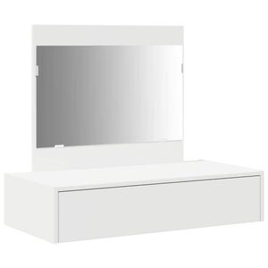 vidaXL Masă de Machiaj Alb 83 x 40 x 70 cm Lemn prelucrat