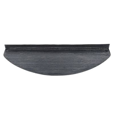 vidaXL Covorașe scări autoadezive, 15 buc.,negru, 65x22,5x3,5 cm