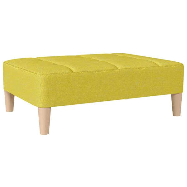 vidaXL Taburet, verde, 78x56x32 cm, material textil