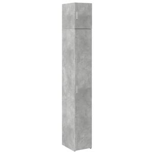 vidaXL Dulap depozitare slim gri beton 30x42,5x225 cm lemn prelucrat