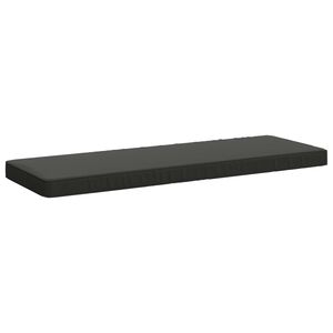 vidaXL Perna pentru bancă 1 bucată VUGHT 100% Polyester Antracit