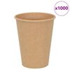 vidaXL Cești de cafea din h&acirc;rtie 1000 buc 12 oz 300 ml maro