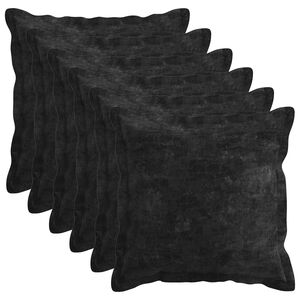 vidaXL Husă pentru pernă 6 buc. HOUTEN Antracit 30 x 30 cm