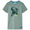 Tricou pentru copii, kaki, 116