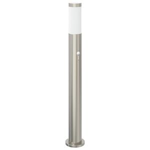 vidaXL St&acirc;lp luminos cu senzor, 80 cm, oțel inoxidabil, IP44