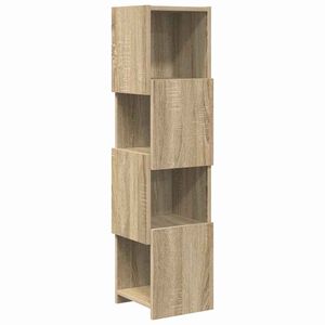 vidaXL Dulap de colț 25,5x25x102cm Lemn prelucrat Stejar Sonoma