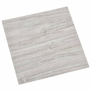 vidaXL Plăci de Pardoseală Gri și Lemn 5,11 m&sup2; 55 buc. PVC