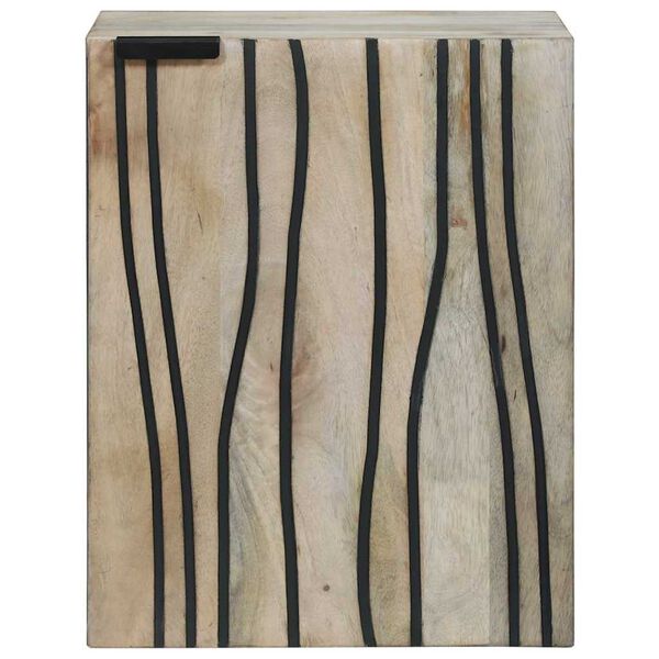 vidaXL Dulap pentru Chiuveta de Baie cu raft Alb 38 x 33,5 x 48 cm