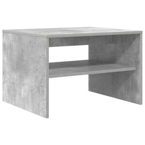 vidaXL Masă de cafea Gri din beton 60 x 50 x 40 cm Lemn prelucrat
