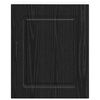 vidaXL Dulap de bucătărie Kalmar 2 pcs Stejar Negru 50 x 31 x 60 cm