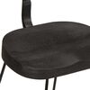 vidaXL Scaune de bar 2 buc Negru 49x43x79 cm Lemn masiv Mango