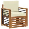 vidaXL Set de canapele de exterior Lemn de acacia solid și poliester