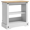 vidaXL Suport pentru acvariu CORONA Alb și maro 60,5 x 30 x 60 cm