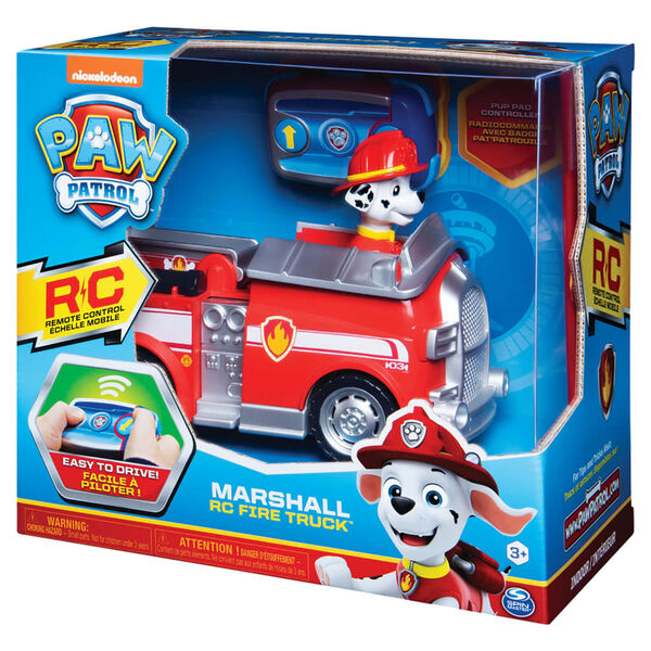 Paw Patrol Mașină de jucărie cu telecomandă Marshall Fire Truck