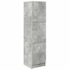 vidaXL Birou 2 pcs Gri din beton