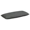 vidaXL Perna pentru spate Gri &icirc;nchis 120 x 19 x 50 cm țesătură