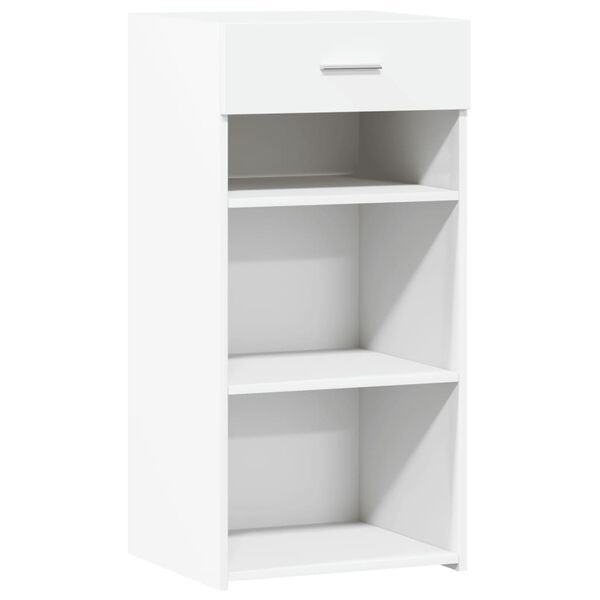 vidaXL Dulap, alb, 45x42,5x93 cm, lemn prelucrat