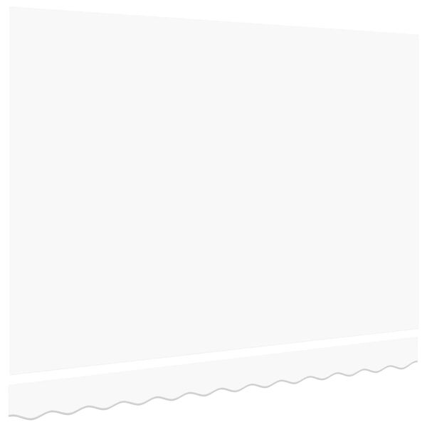 vidaXL Material de înlocuire pentru copertină Alb 350 x 250 cm Pânză