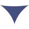 vidaXL Parasolar, albastru, 3x4x5 m, țesătură oxford, triunghiular
