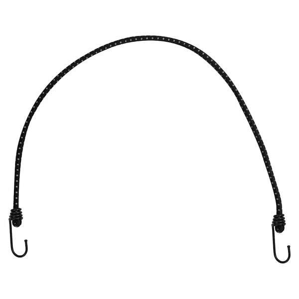 vidaXL Corzi elastice cu benzi reflectorizante/cârlige 50 buc. 88 cm