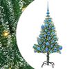 vidaXL Pom de Crăciun artificial cu zăpadă imitată și lumină LED