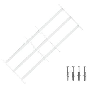 vidaXL Grilaj de Securitate pentru Feronerie cu 3 Bare &Icirc;ncuiate 3 pcs