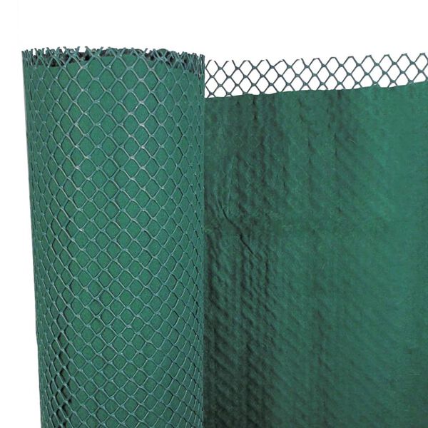 Nature Paravan anti-v&acirc;nt de gard grădină cu două straturi 1 x 3 m PE