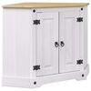 vidaXL Suport pentru acvariu Corona Alb 70 x 70 x 73 cm