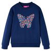 vidaXL Bluzon pentru copii, bleumarin, 128