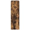 vidaXL Dulap suspendat Stejar fumuriu 40 x 29,5 x 100 cm Lemn compozit