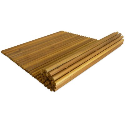 vidaXL Covor de baie, lemn de acacia, 80 x 50 cm
