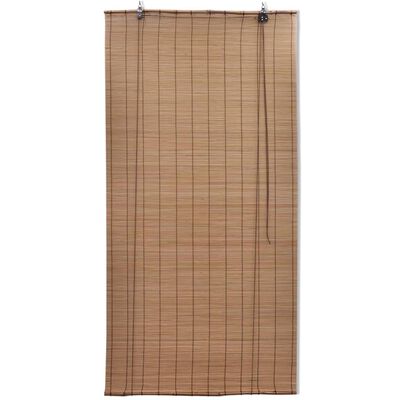 vidaXL Jaluzea tip rulou, maro, 80 x 220 cm, bambus