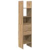 vidaXL Dulap pentru cărți 2 niveluri 40 x 35 x 180 cm Lemn compozit