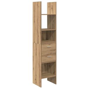 vidaXL Dulap pentru cărți 2 niveluri 40 x 35 x 180 cm Lemn prelucrat