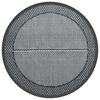 vidaXL Covor de exterior, ARAKIL gri, &Oslash;200 cm, PP