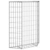 vidaXL Strat înălțat gabion trapez, 80x20x100 cm, oțel galvanizat