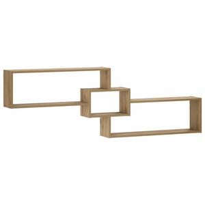 vidaXL Raft de perete Stejar Artizanal 158 x 17 x 53 cm Lemn prelucrat