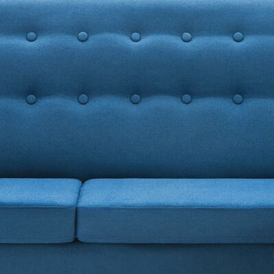 vidaXL Canapea formă L, material textil, 171,5x138x81,5 cm, albastru
