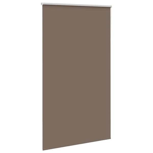 vidaXL Jaluzea cu role opace cafea 135x210 cm lățime țesătură 131,6 cm