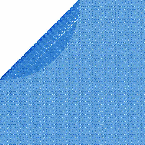 vidaXL Prelată de piscină, albastru, 417 cm, PE