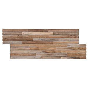 vidaXL Panou de perete 10 buc. natural 55 x 20 x 2 cm