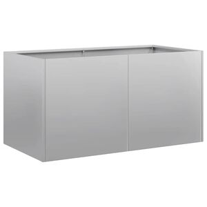 vidaXL Jardinieră 80x40x40 cm oțel galvanizat