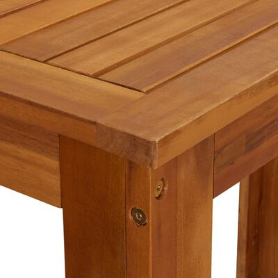 vidaXL Set de mobilier de bar, 5 piese, lemn masiv de acacia