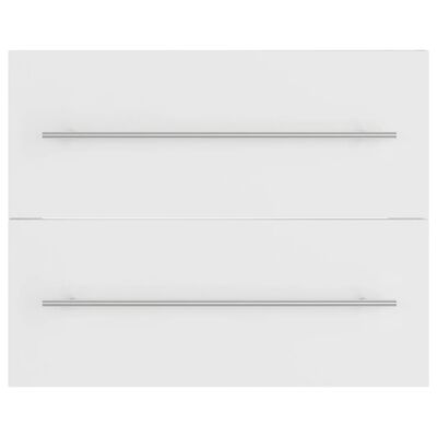 vidaXL Dulap de chiuvetă, alb, 60x38,5x48 cm, PAL